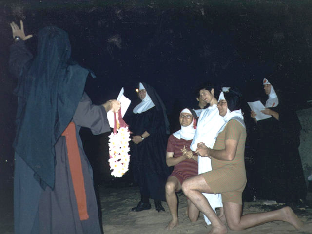 Black Veiling Of Sister Nina
