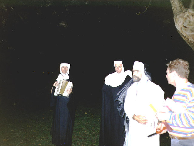 Black Veiling Of Sister Nina