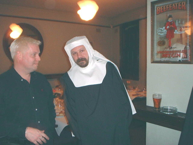 Dinner At Town Hall Hotel Newtown 9 July 2002