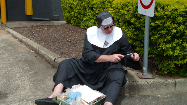 Mardi Gras Workshop Blessing 13 December 2014