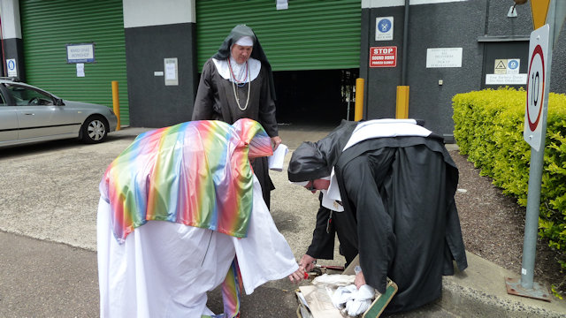 Mardi Gras Workshop Blessing 13 December 2014