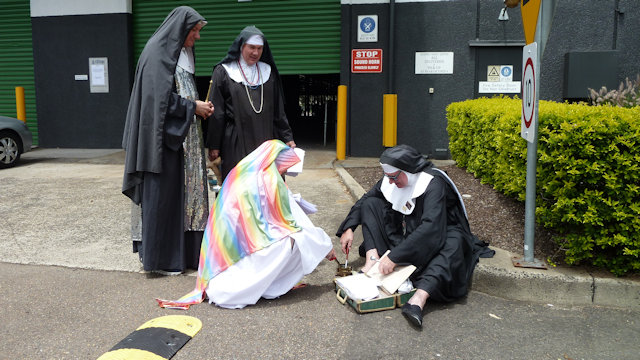 Mardi Gras Workshop Blessing 13 December 2014