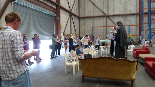 Mardi Gras Workshop Blessing 13 December 2014