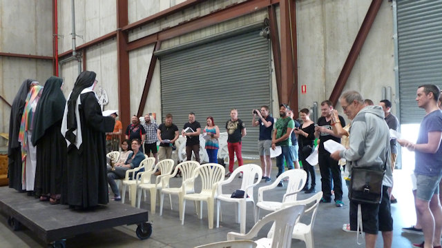 Mardi Gras Workshop Blessing 13 December 2014