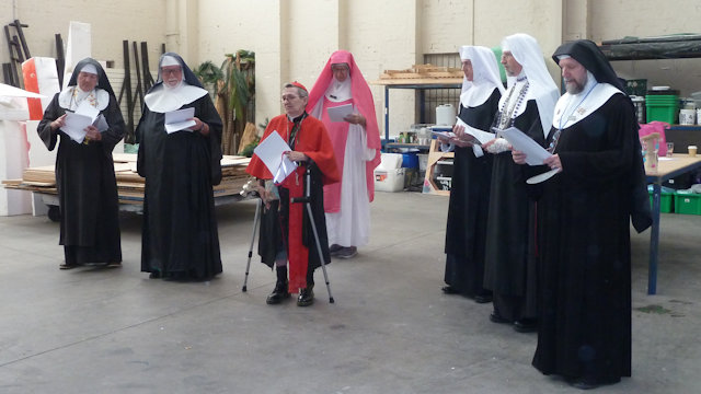 Mardi Gras Workshop Blessing 12/12/2015