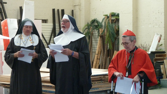 Mardi Gras Workshop Blessing 12/12/2015