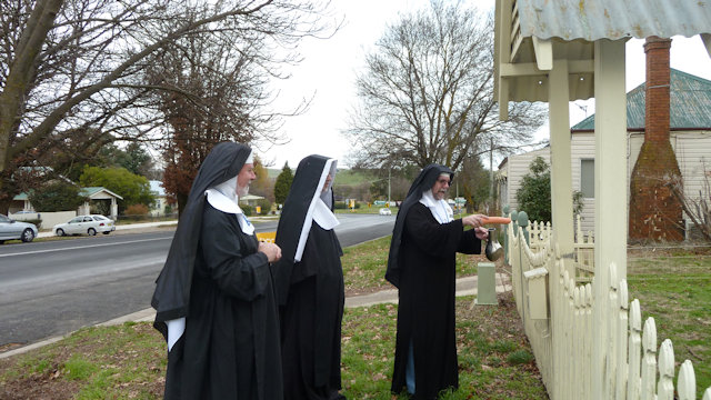 Blessing Sister Eileen's Country Retreat