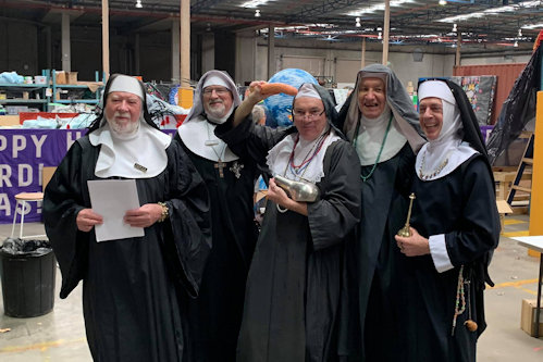 Mardi Gras Workshop Blessing 8th February 2020