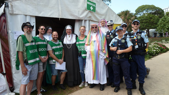 Mardi Gras Medical Team Blessing 16th February 2020