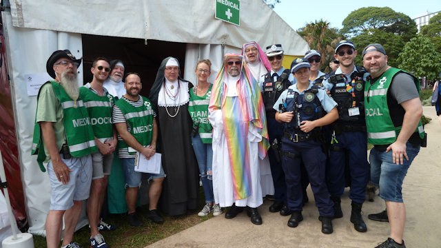 Mardi Gras Medical Team Blessing 16th February 2020