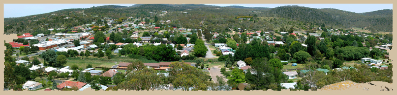PANORAMA from NANNY GOAT HILL COOMA