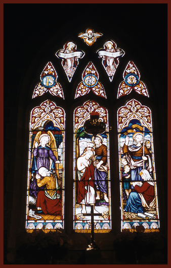 STAINED GLASS WINDOW  St. JOHNS CHURCH